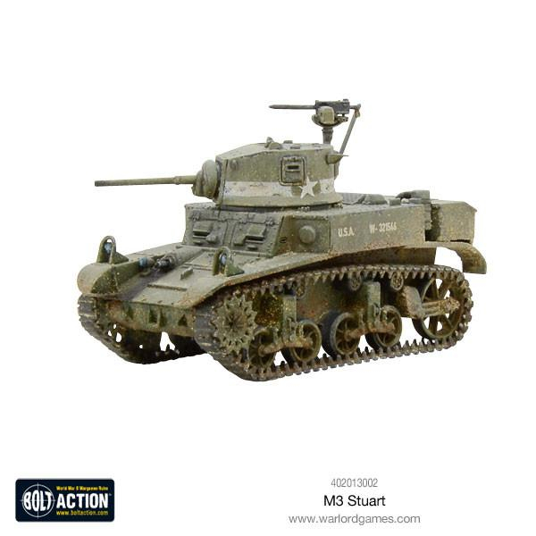 Bold Action: M3 Stuart